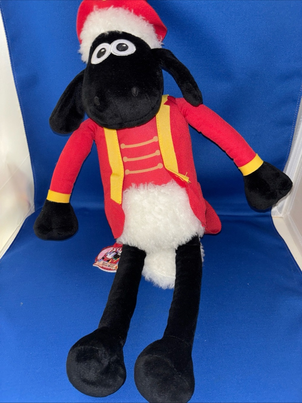 SK Japan - "Shaun The Sheep" Circus Show HTF Ringmaster Plush Soft Toy NEW 47cm